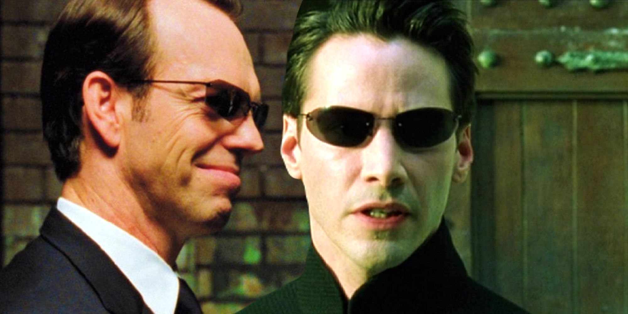 Smith en Neo in de Matrix-films
