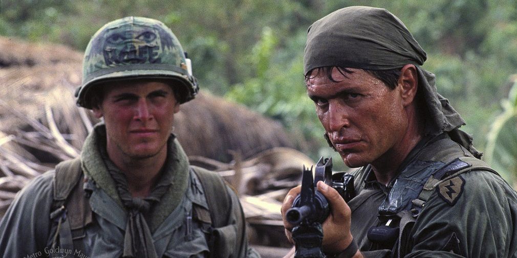 Soldaten in Vietnam in peloton