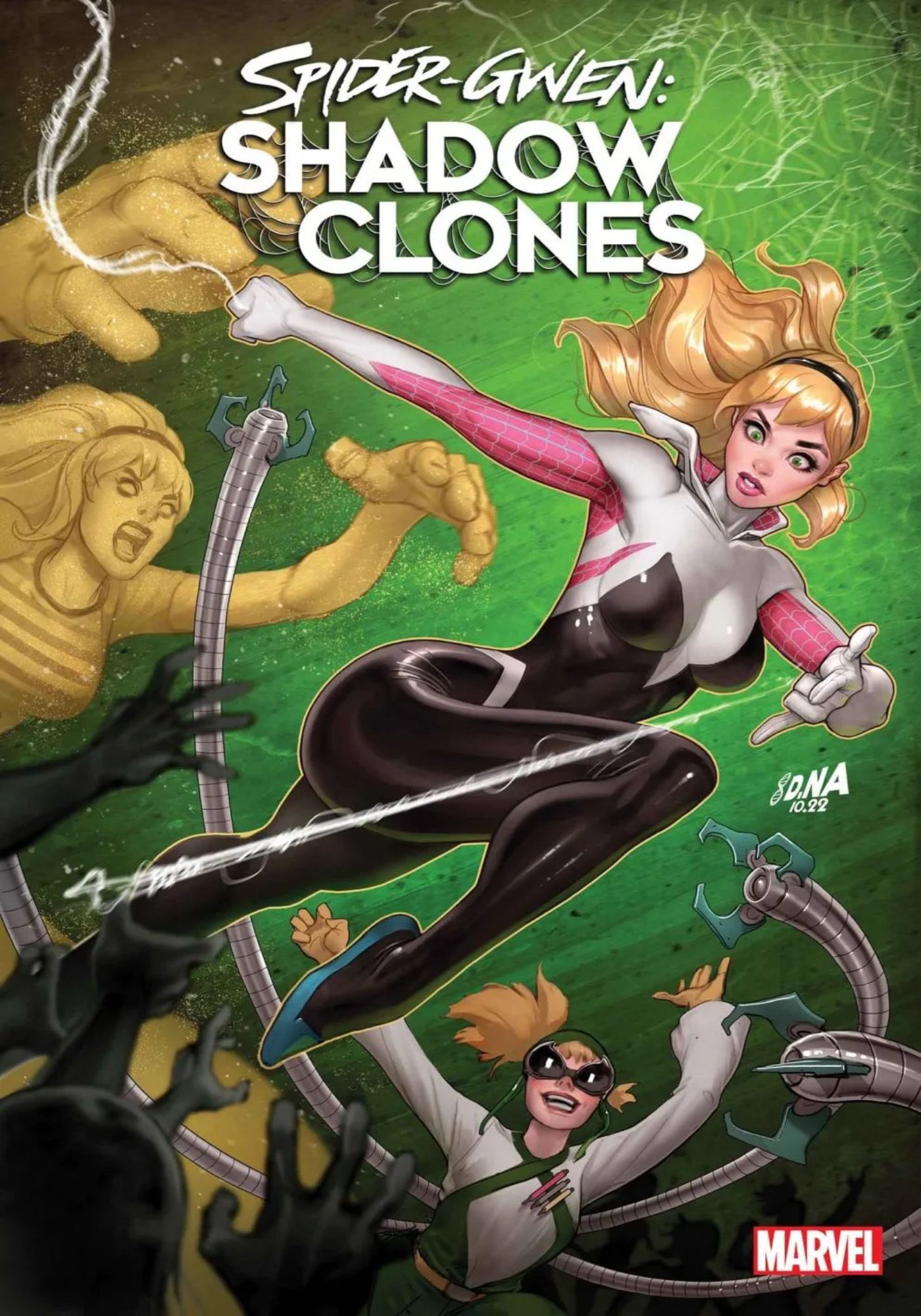 Spider-Gwen Shadow Clones Cover Art