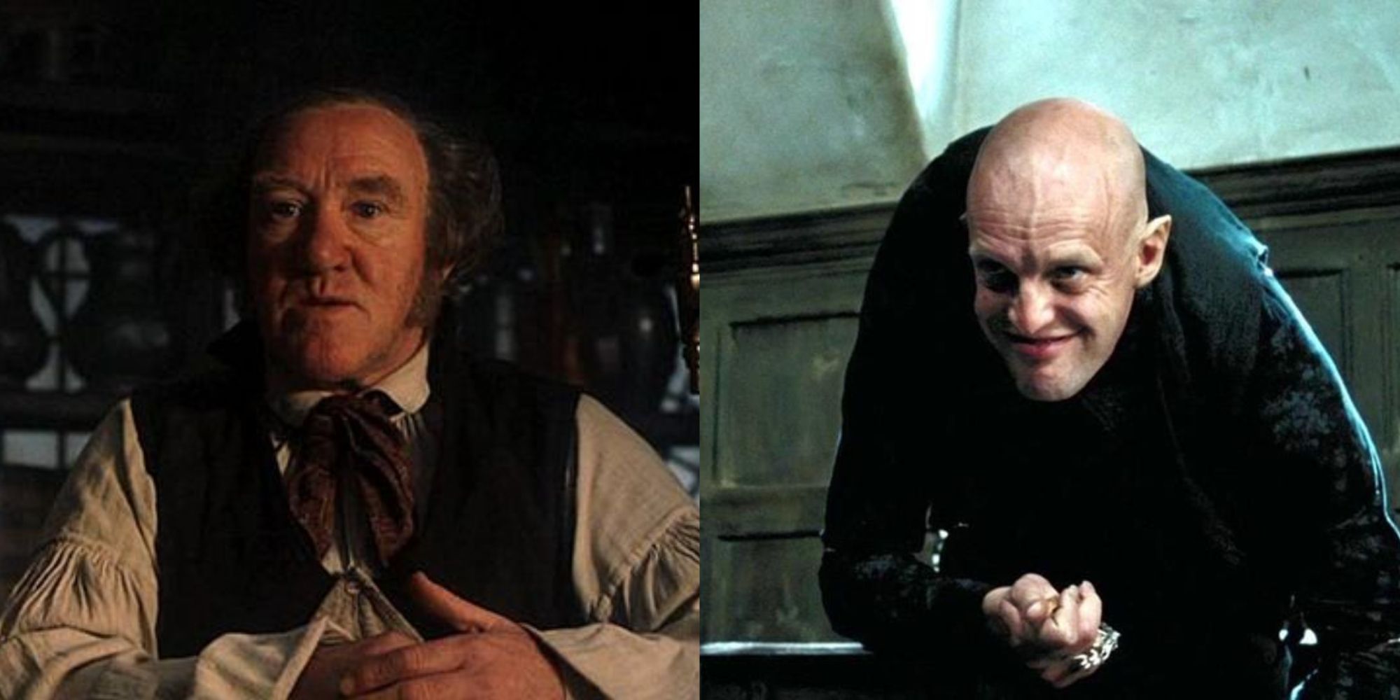 Split-image-of-Derek-Deadman-and-Jim-Tavare-as-Tom-the-Innkeeper-in-Harry-Potter
