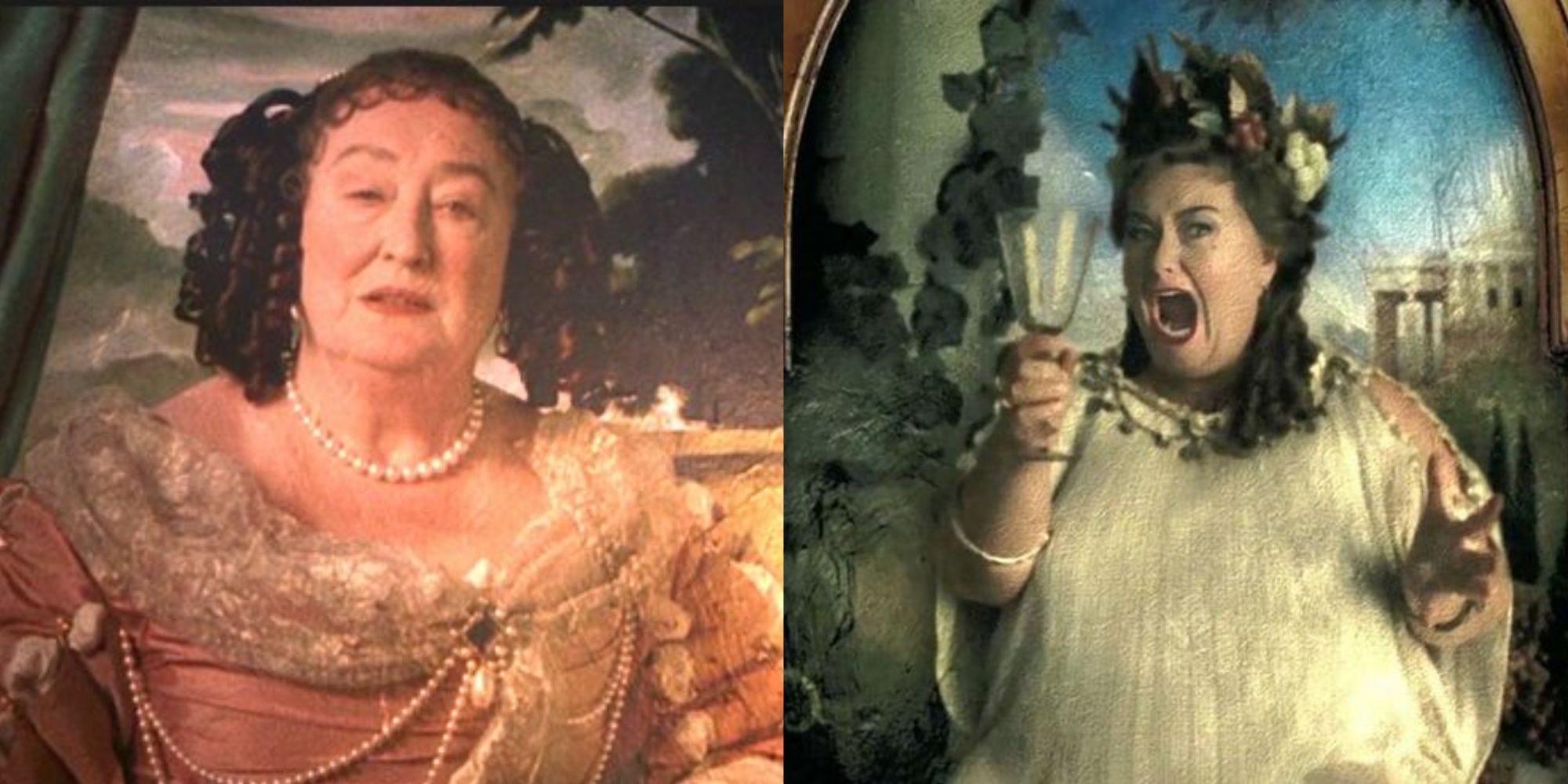 Split-image-of-Elizabeth-Spriggs-and-Dawn-French-as-the-Fat-Lady-in-Harry-Potter