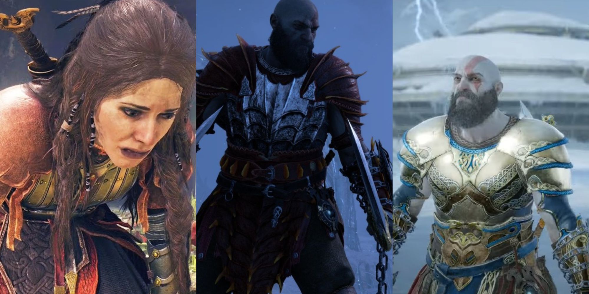 God of War Ragnarok Best Armor Sets for the early, mid and late