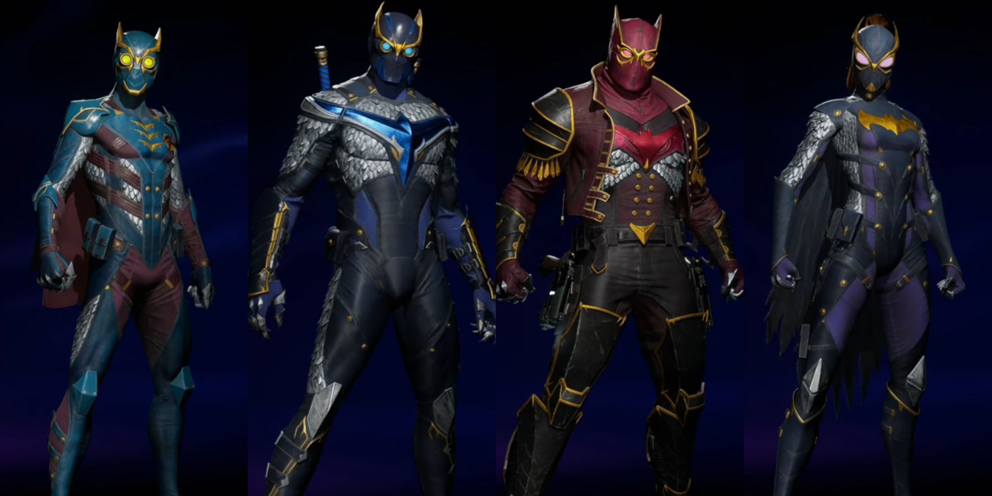 Every Costume In Gotham Knights (So Far)