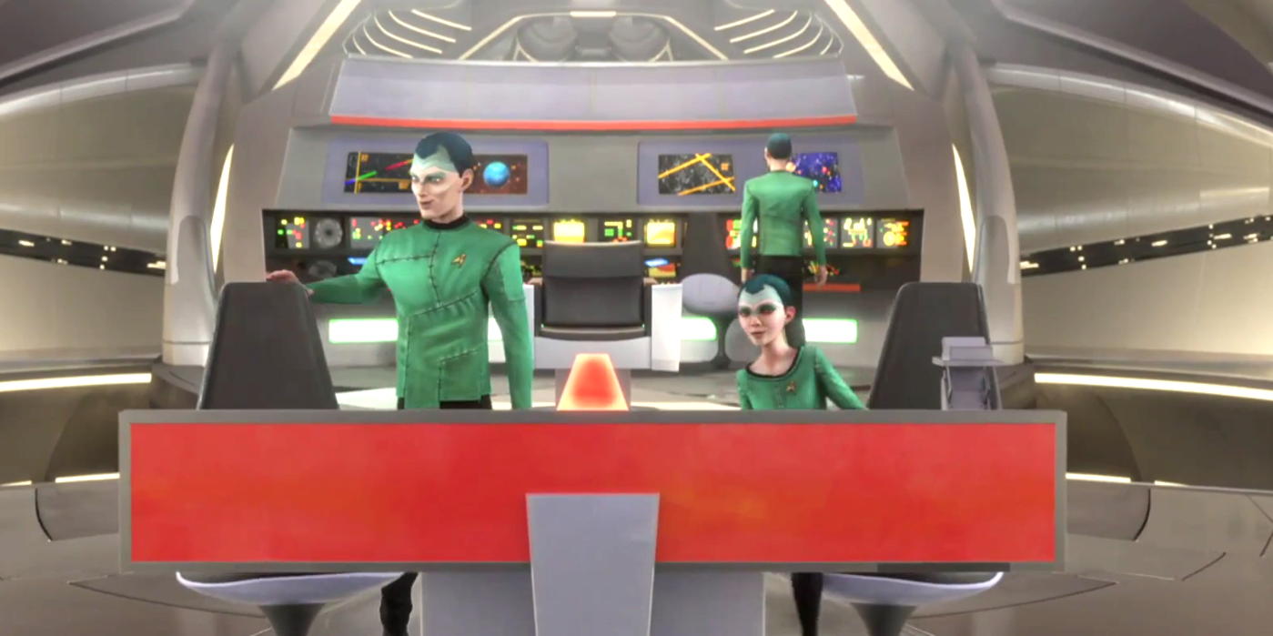 Star Trek Prodigy Enterprise TOS Bridge