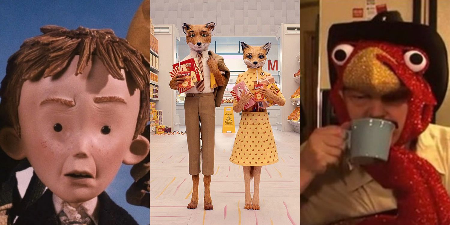 Stills from James and the Giant Peach, Fantastic Mr Fox and Thankskilling