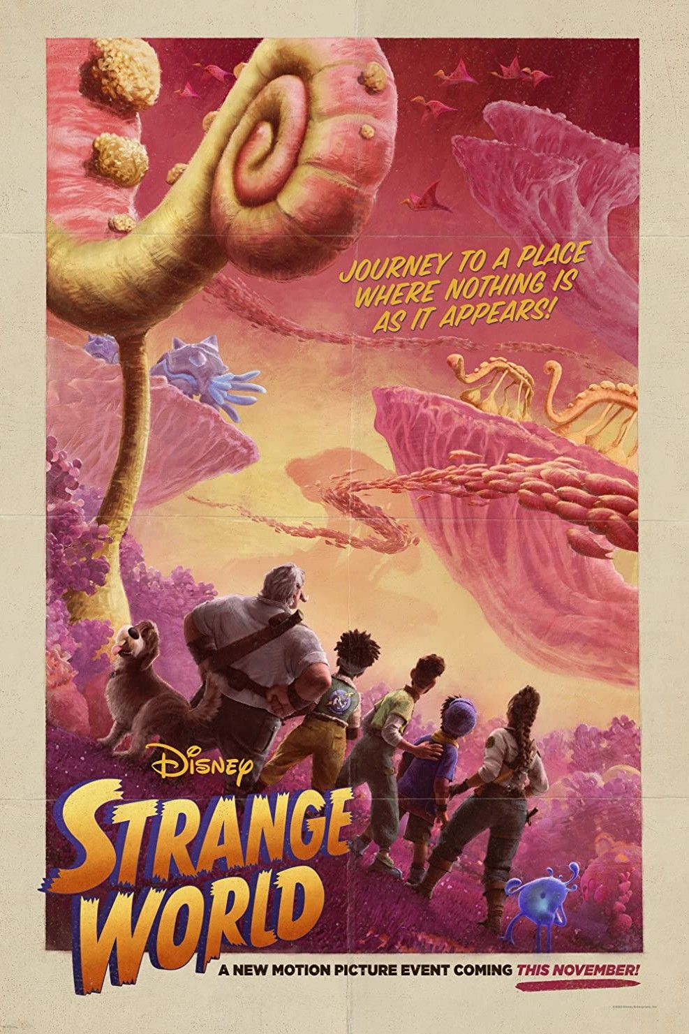 Strange World Theatrical poster