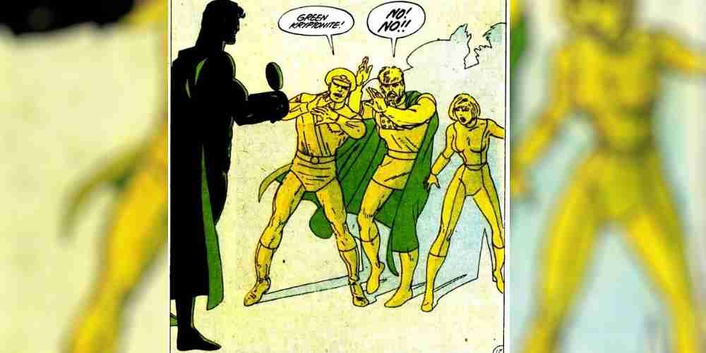 Superman rega Zod e seus compatriotas com radiação.