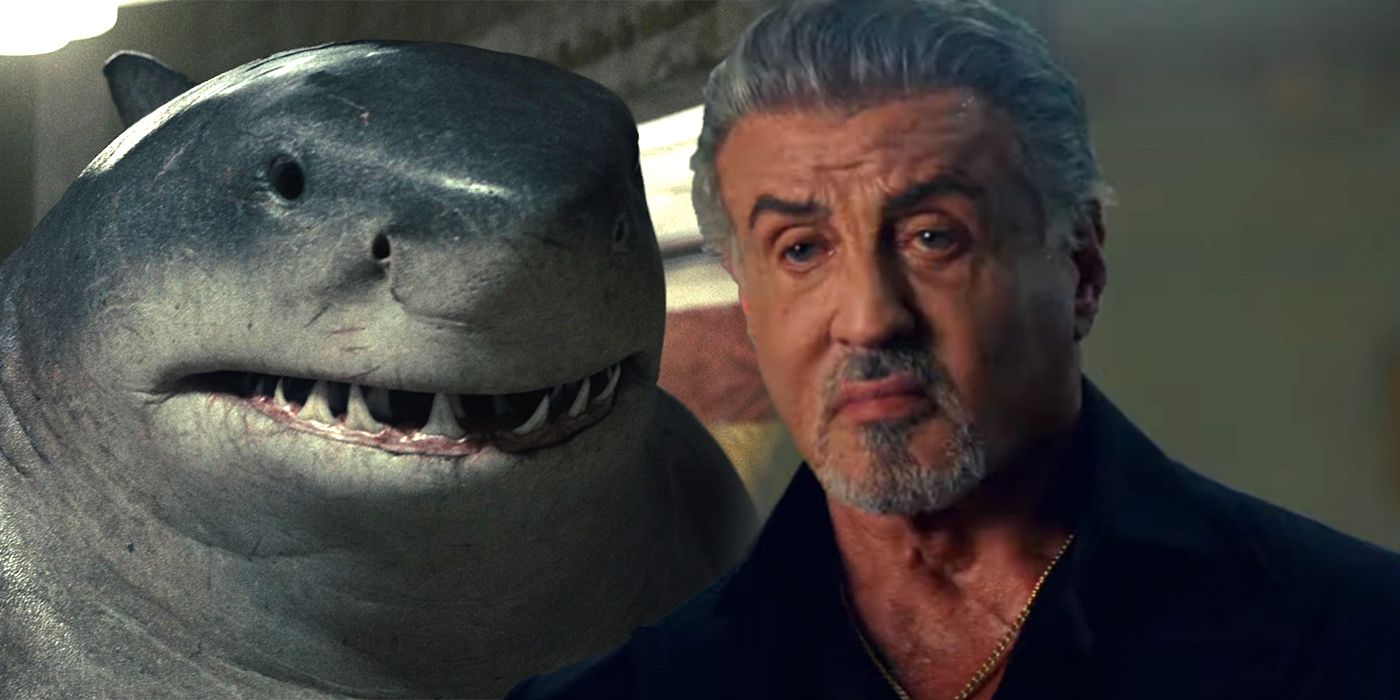Sylvester Stallone King Shark The Suicide Squad
