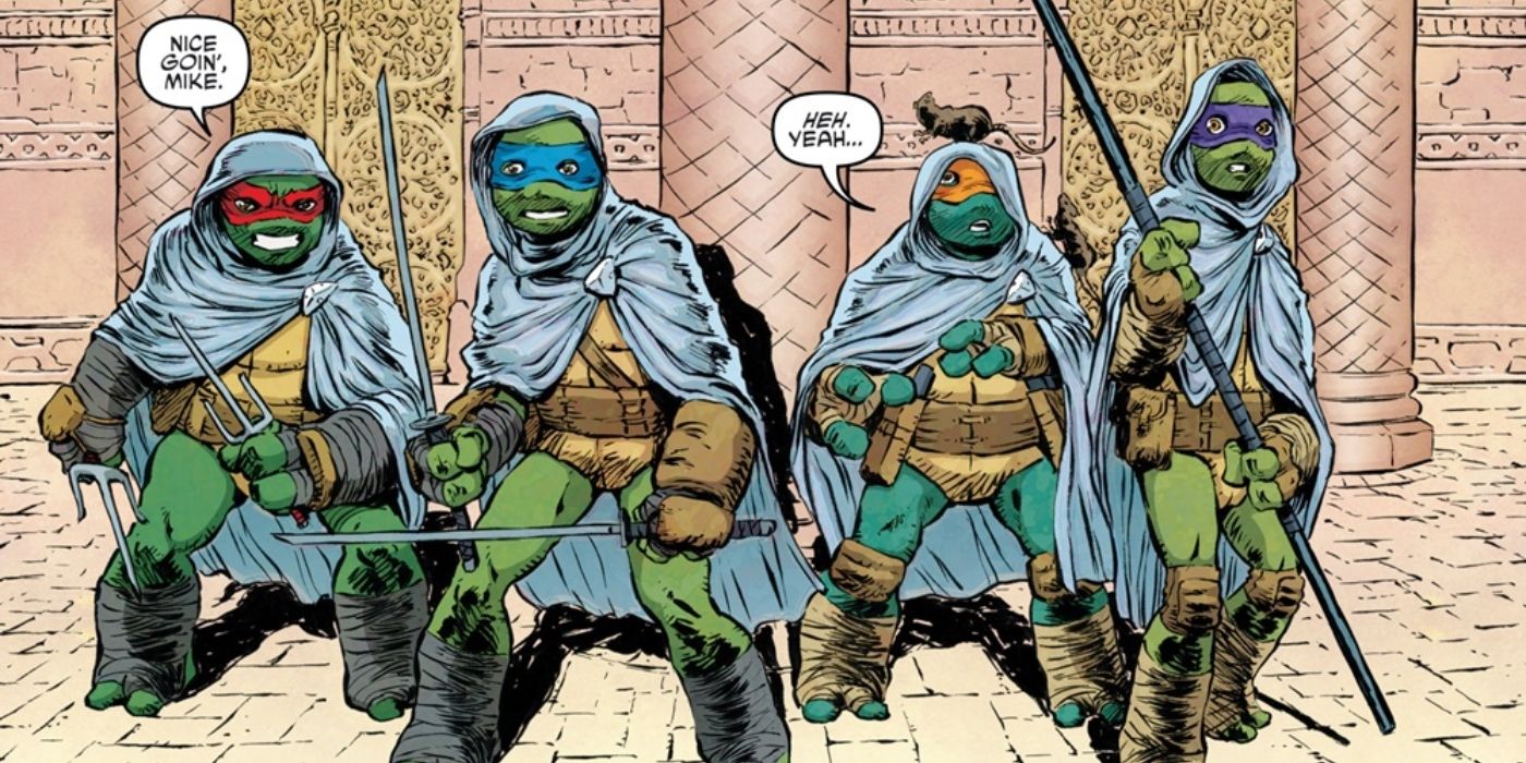 TMNT are terrible ninjas.