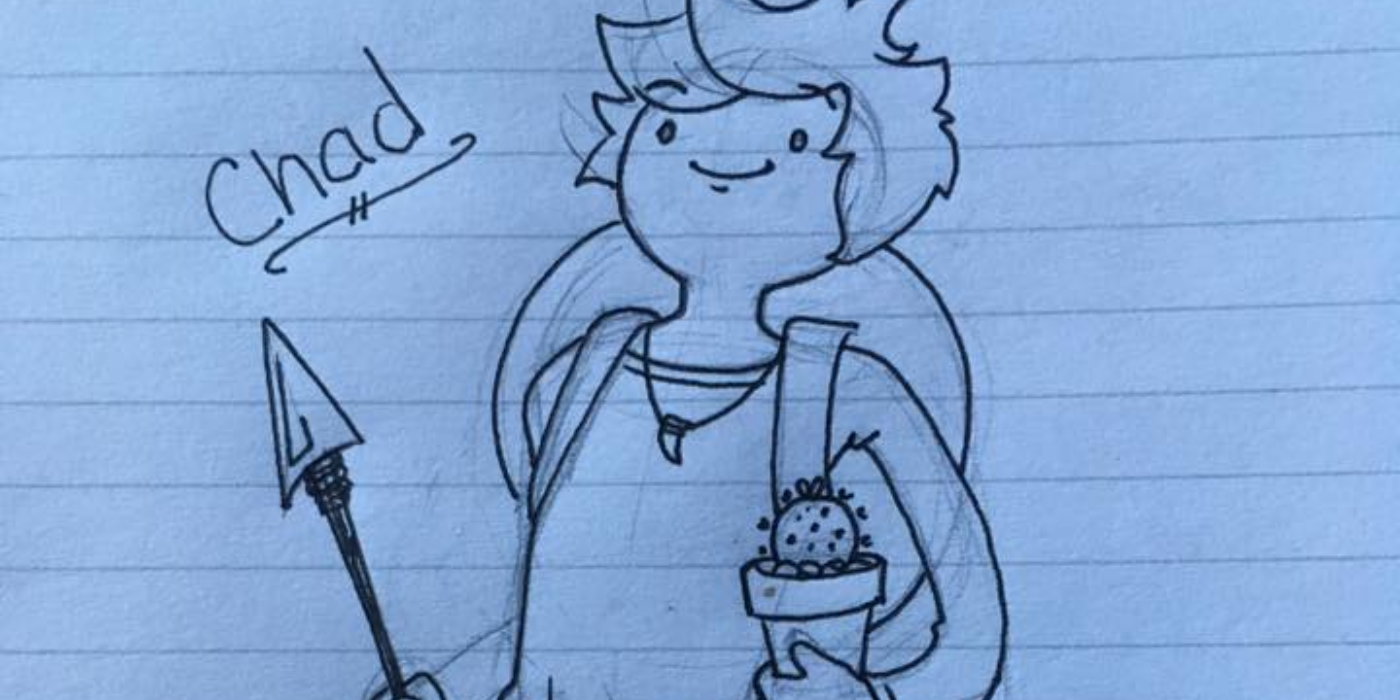 Chad the Desert Druid with his dad, credit to Thejestersfool