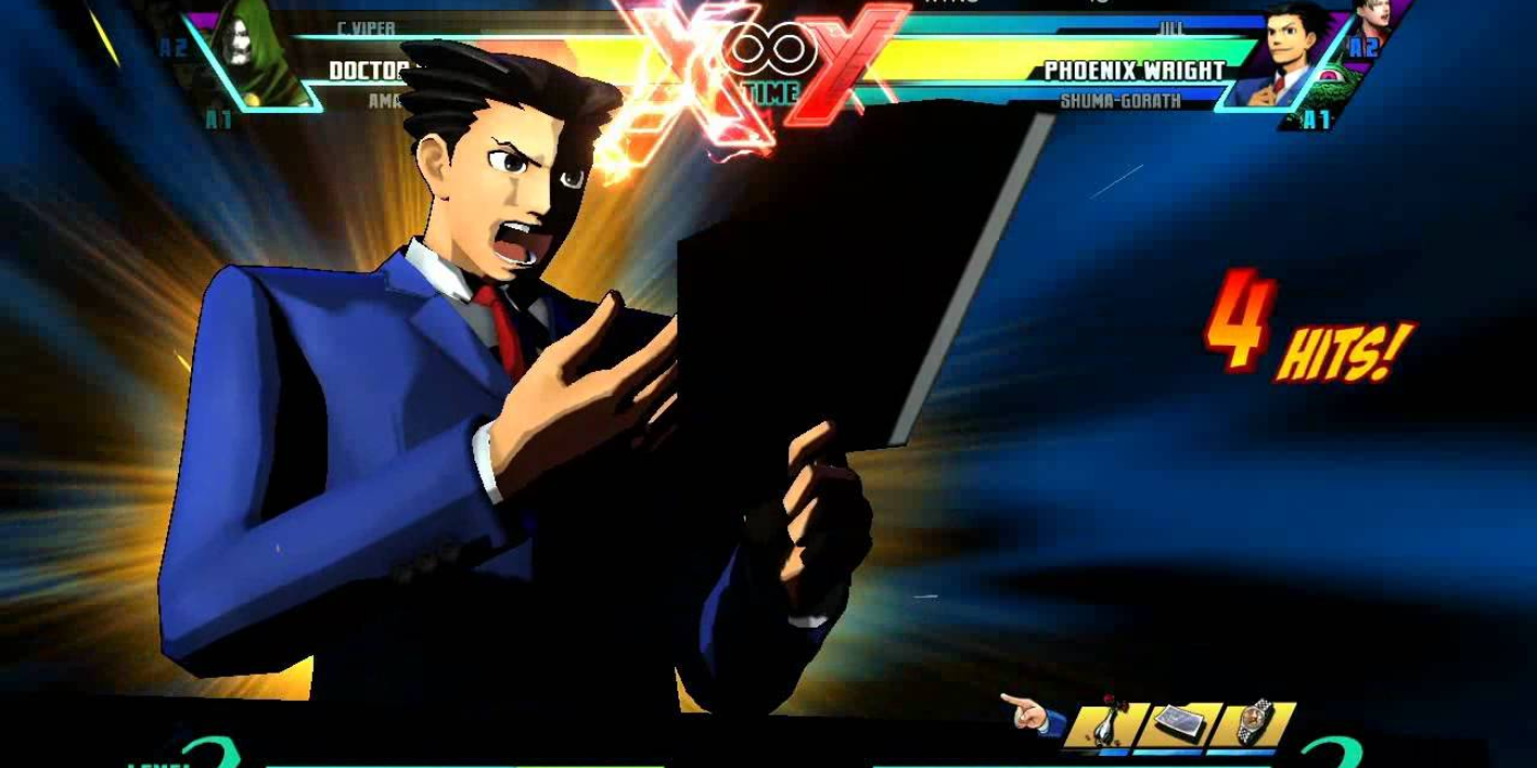 Phoenix Wright in UMVC3