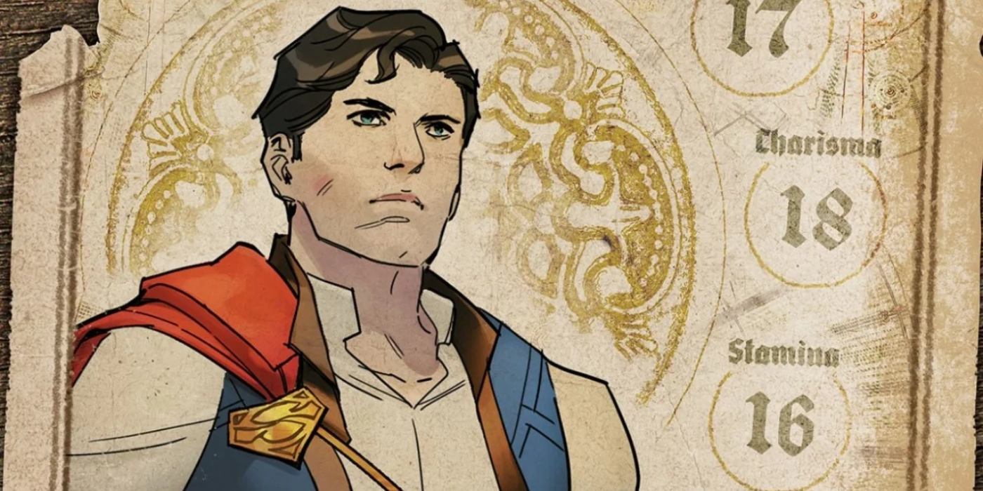 Superman in Dark Knights of Steel as a card