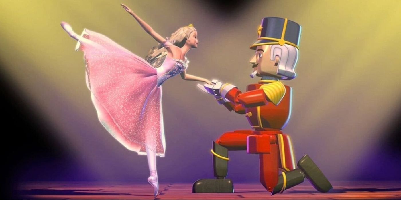 Barbie menari dengan Nutcracker