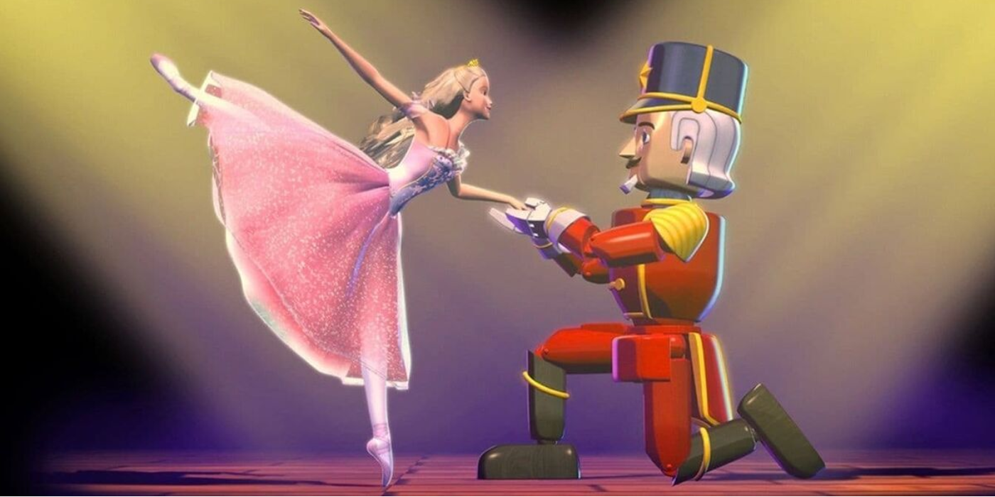 Barbie dancing with the Nutcracker