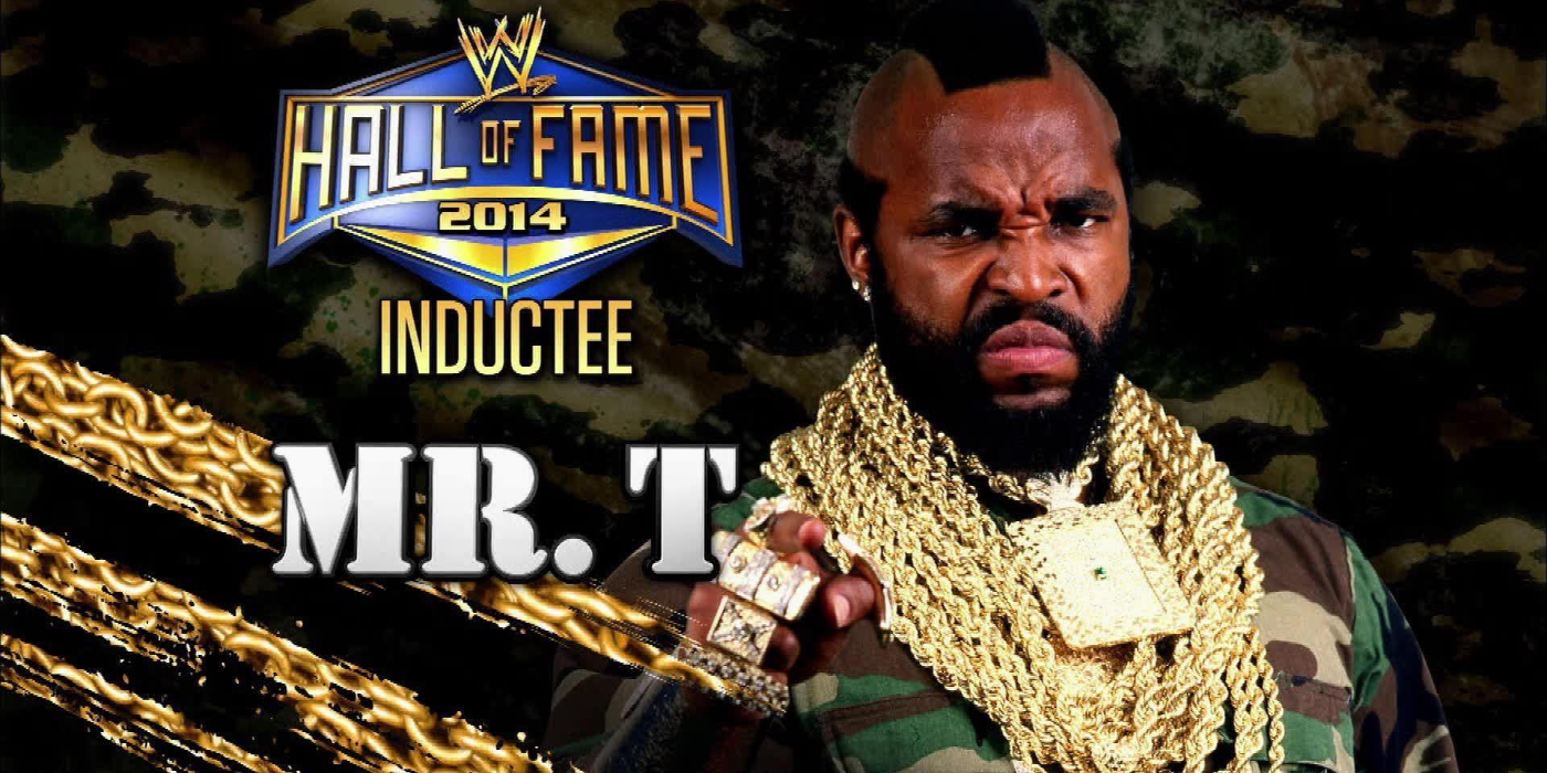 Mr. T in the Hall of Fame WWE
