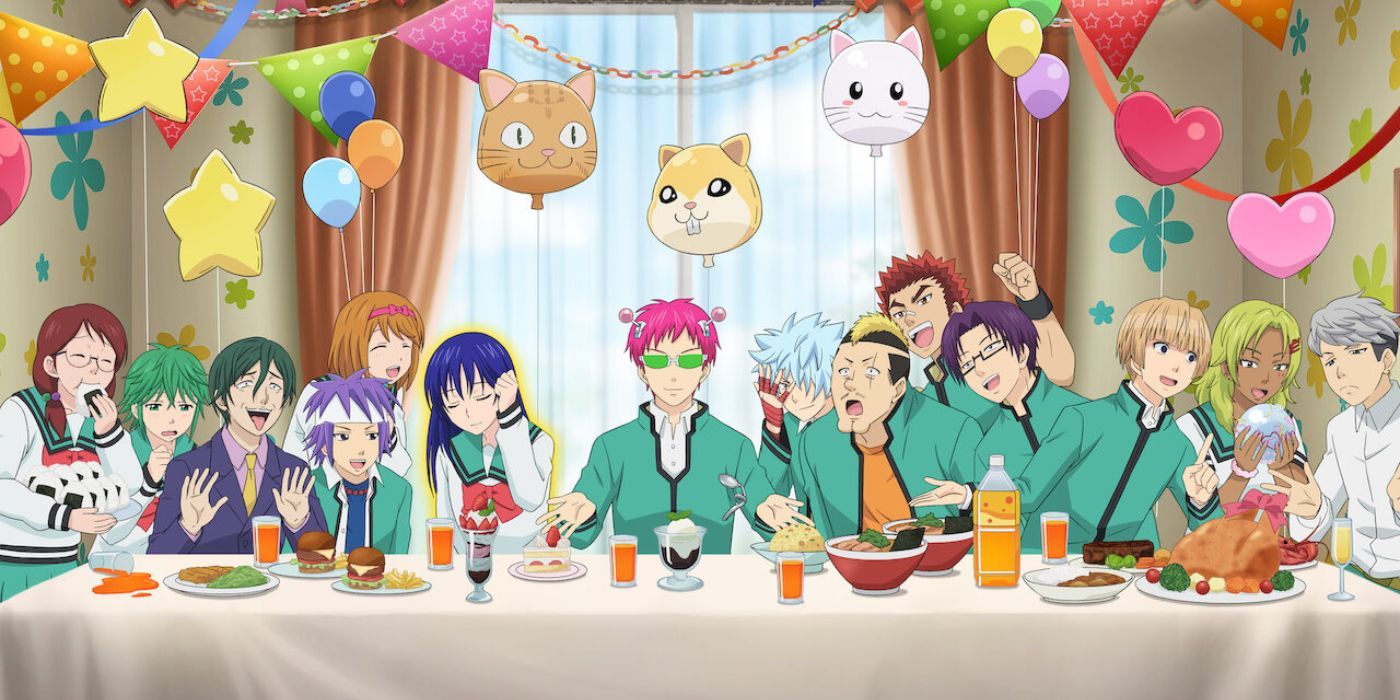 The cast of The Disastrous Life Of Saiki K.