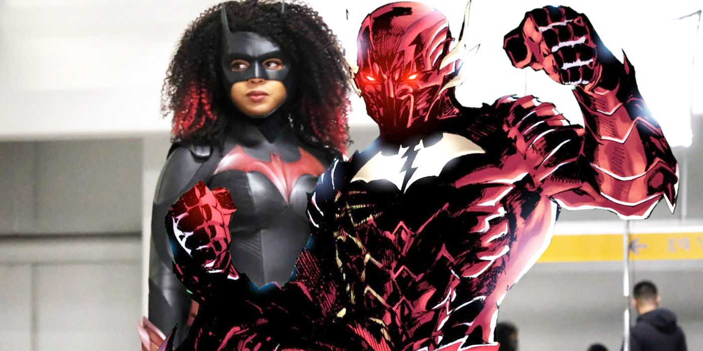 Batwoman d'Arrowvese aux côtés de Red Death de DC