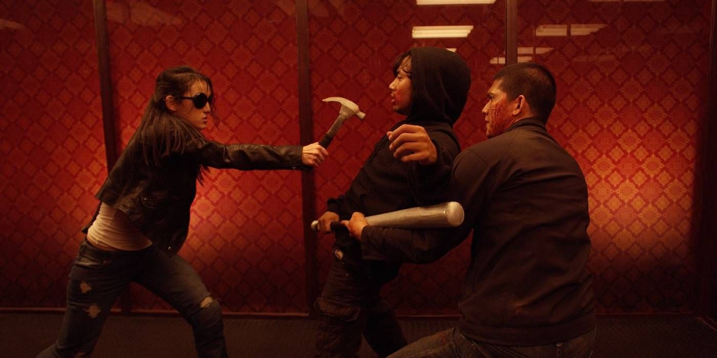 Imagen de la escena de la pelea en Raid 2.