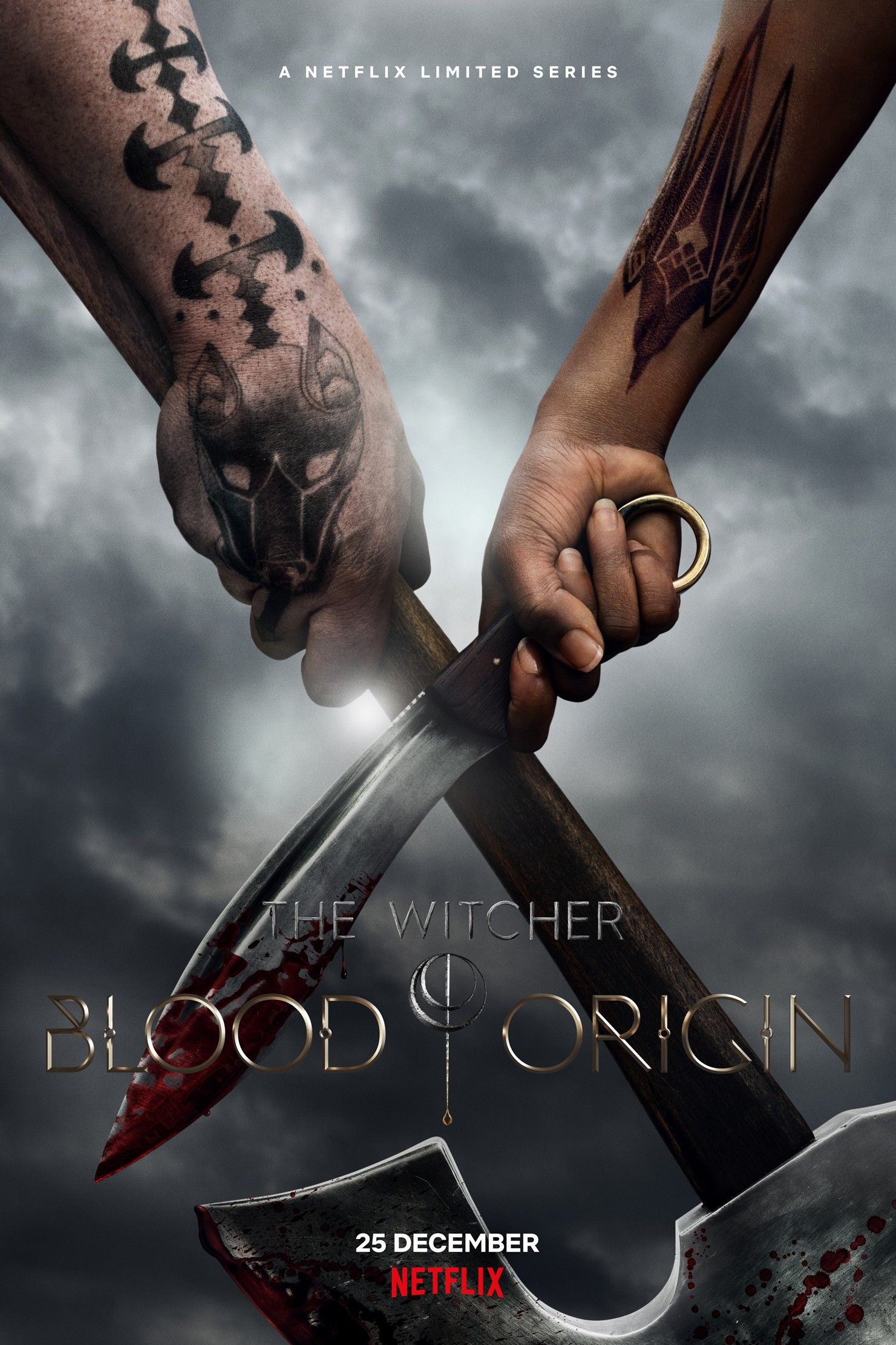 The Witcher Blood Origin Teaser Poster