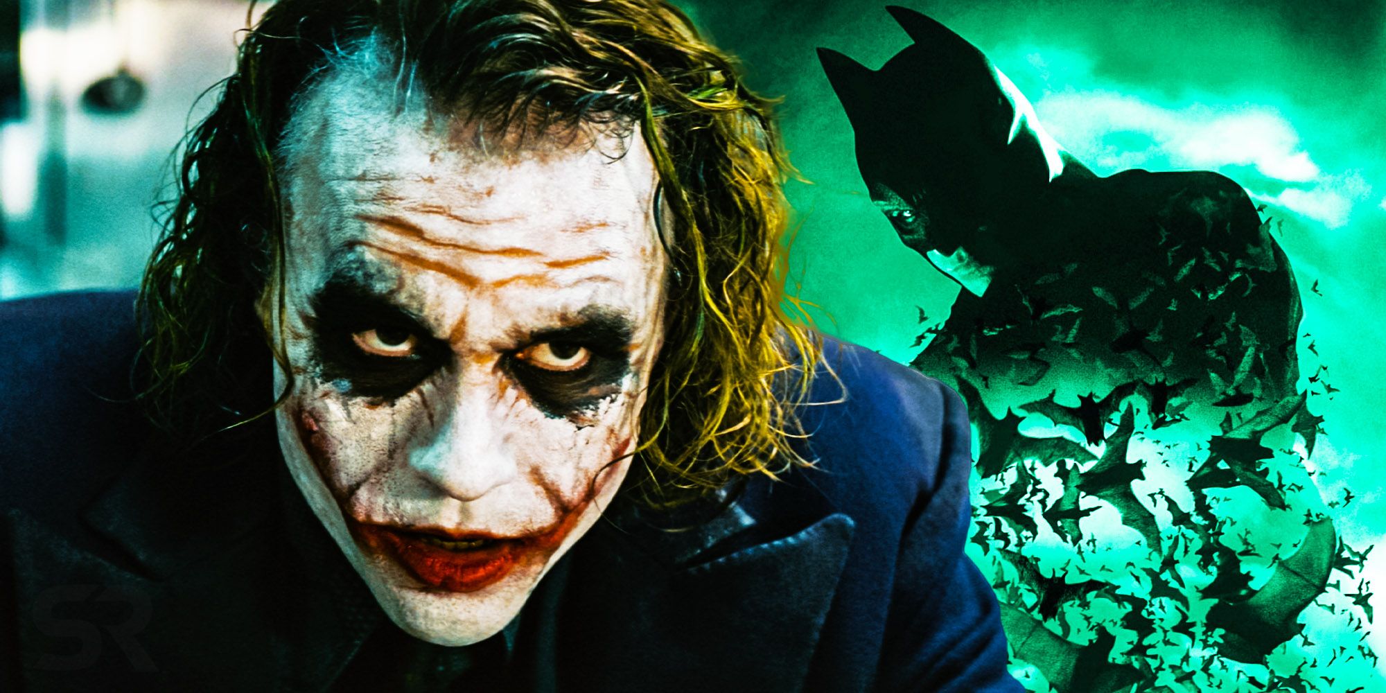 The dark knight Heath Ledger Joker Batman Begins