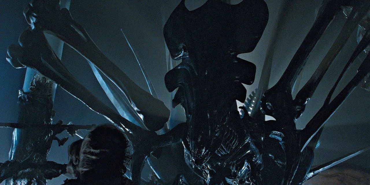 A rainha xenomorfa em Aliens