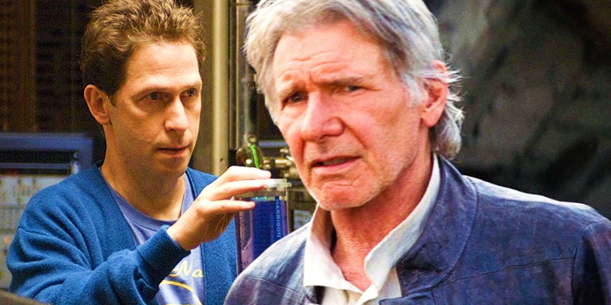 Tim Blake Nelson in The Incredible Hulk and Harrison Ford in The Force Awakens