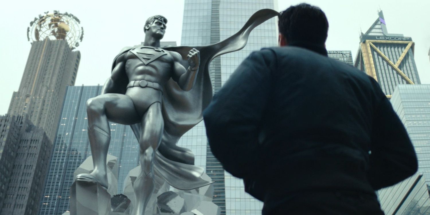 Titans Season 4 DC Comics Locations Superman Statue LexCorp Daily Planet