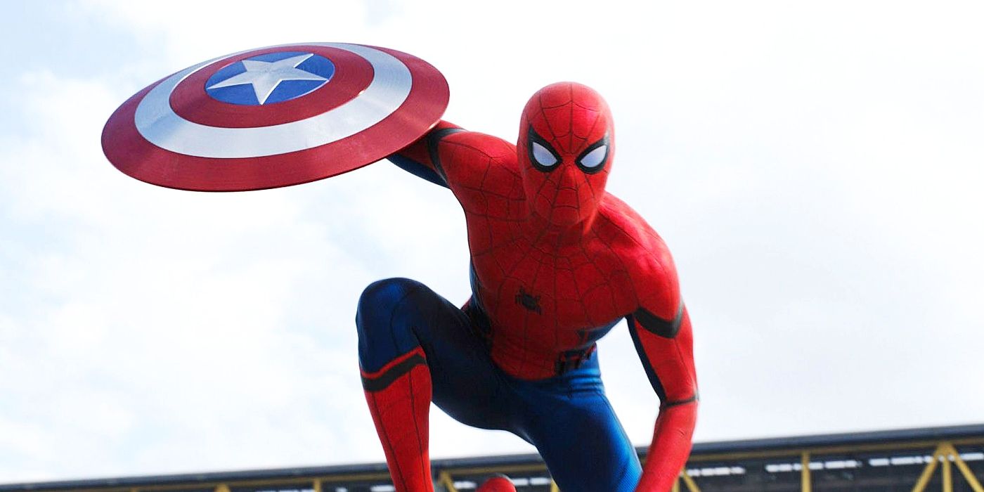 Tom Holland Spider-Man Captain America Civil War