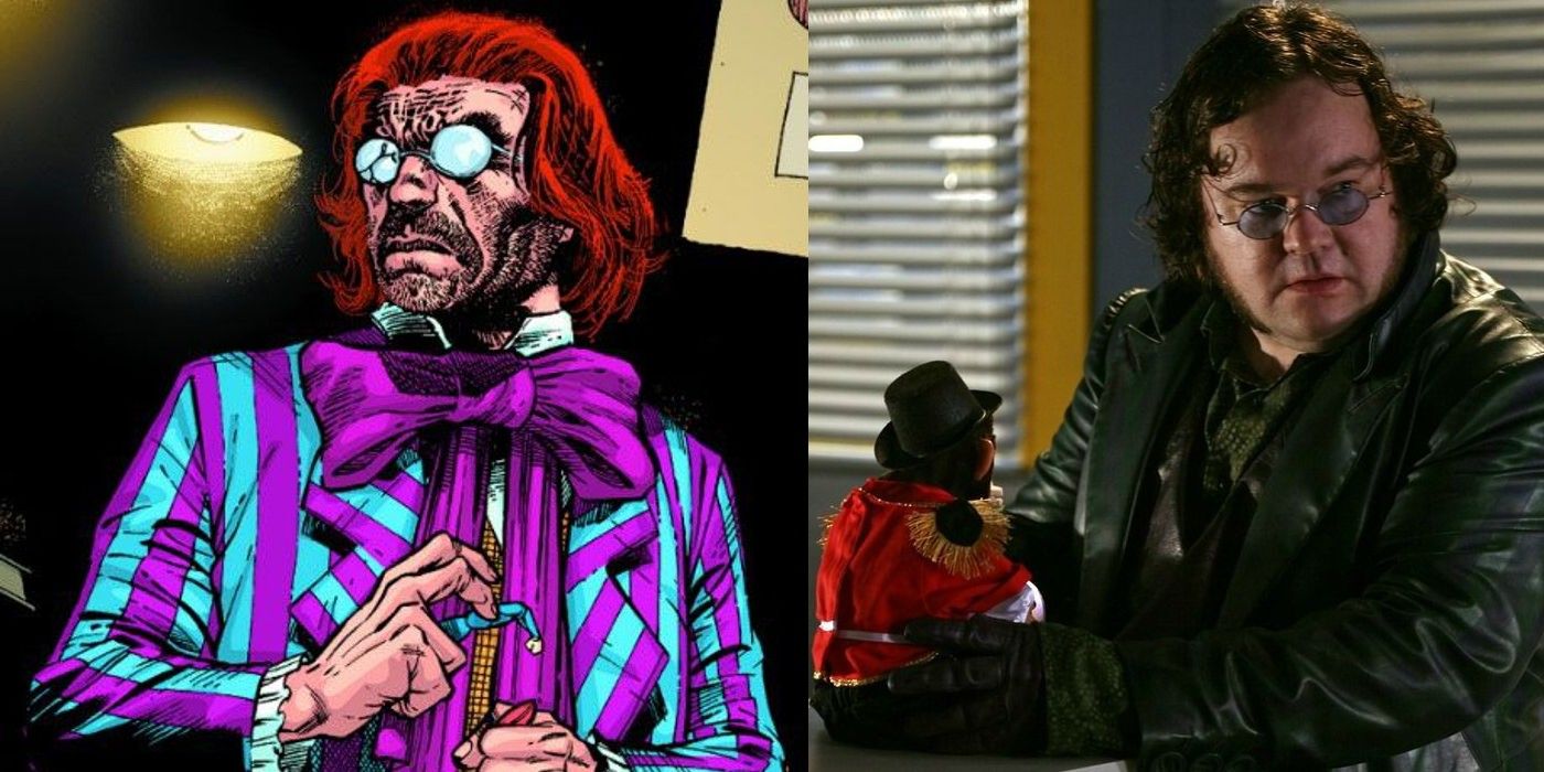 Toyman as represented in Comics and Smallville