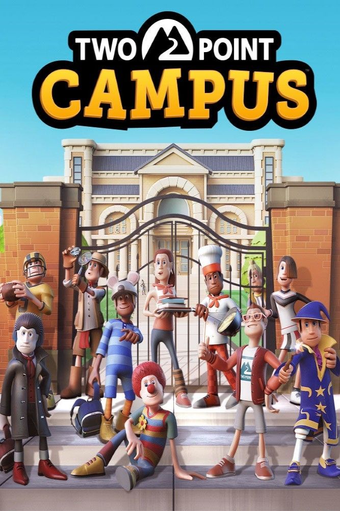 Two Point Campus game Poster