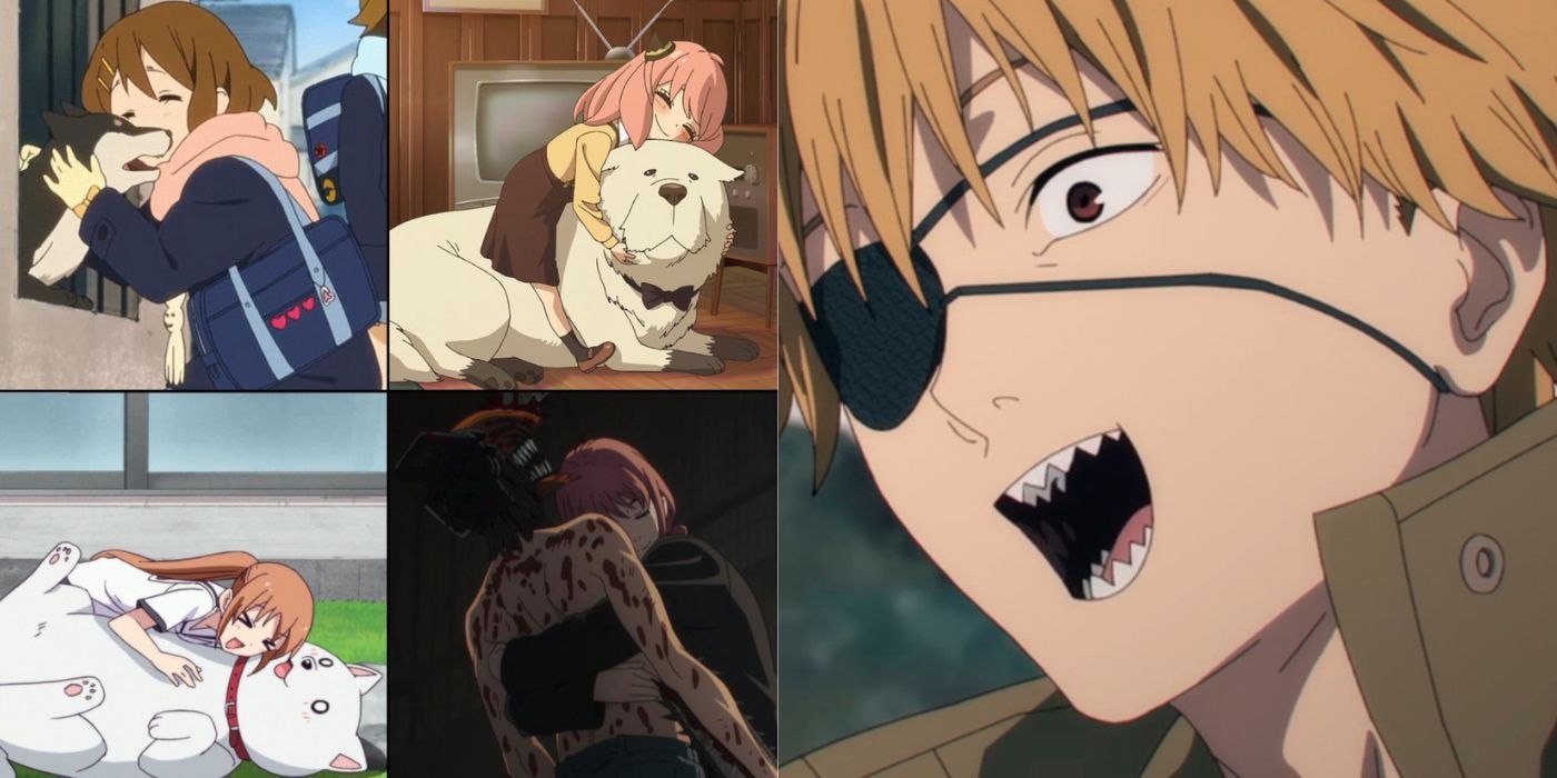 Two side by side images of Chainsaw Man meme and Denji