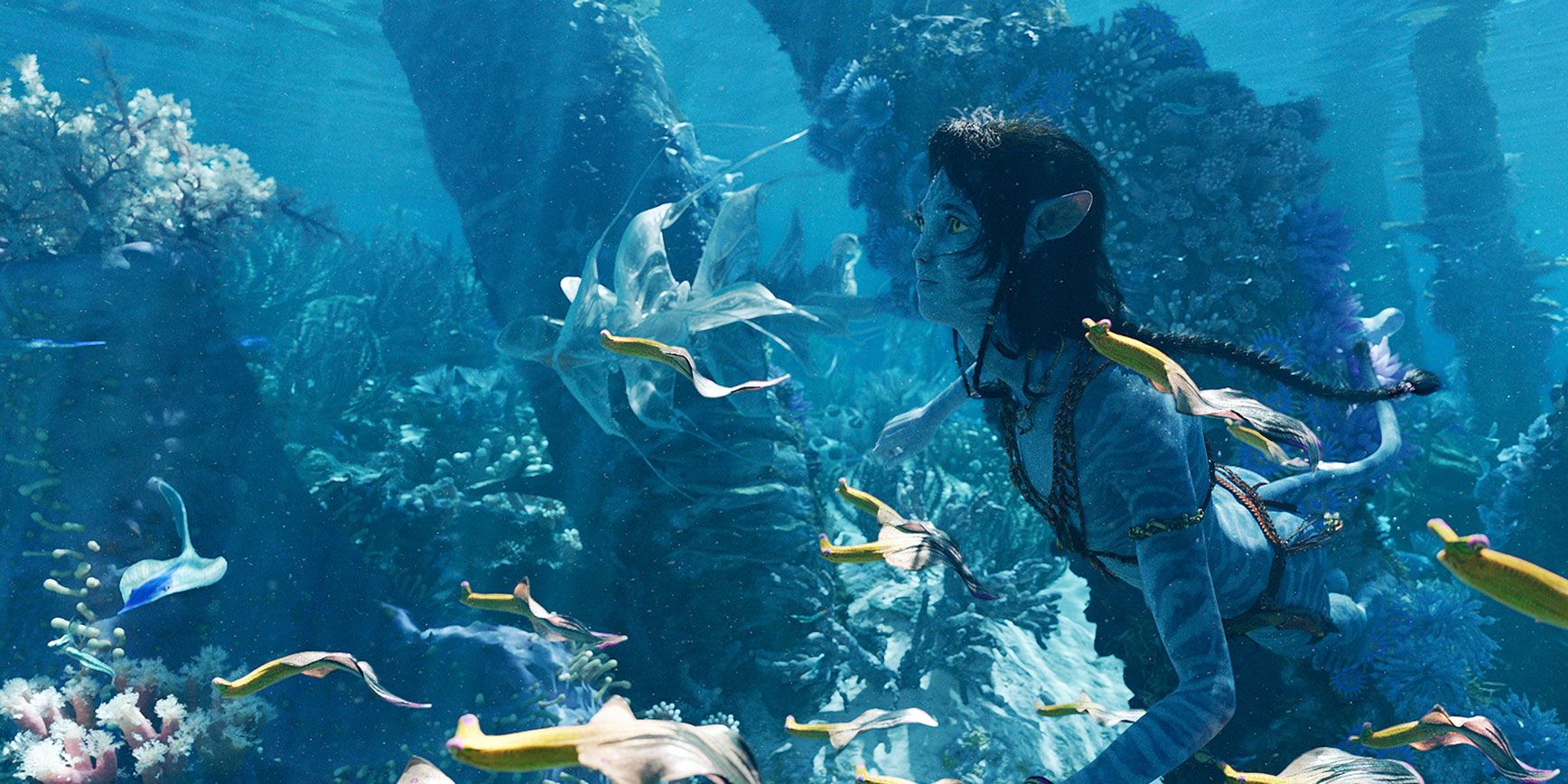 Na'vi Underwater Avatar 2 Natação