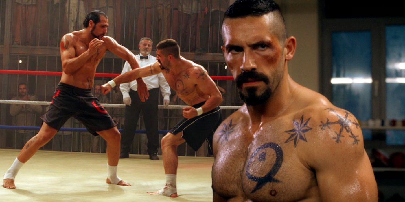 Scott Adkins as Yuri Boyka fighting in the Undisputed series