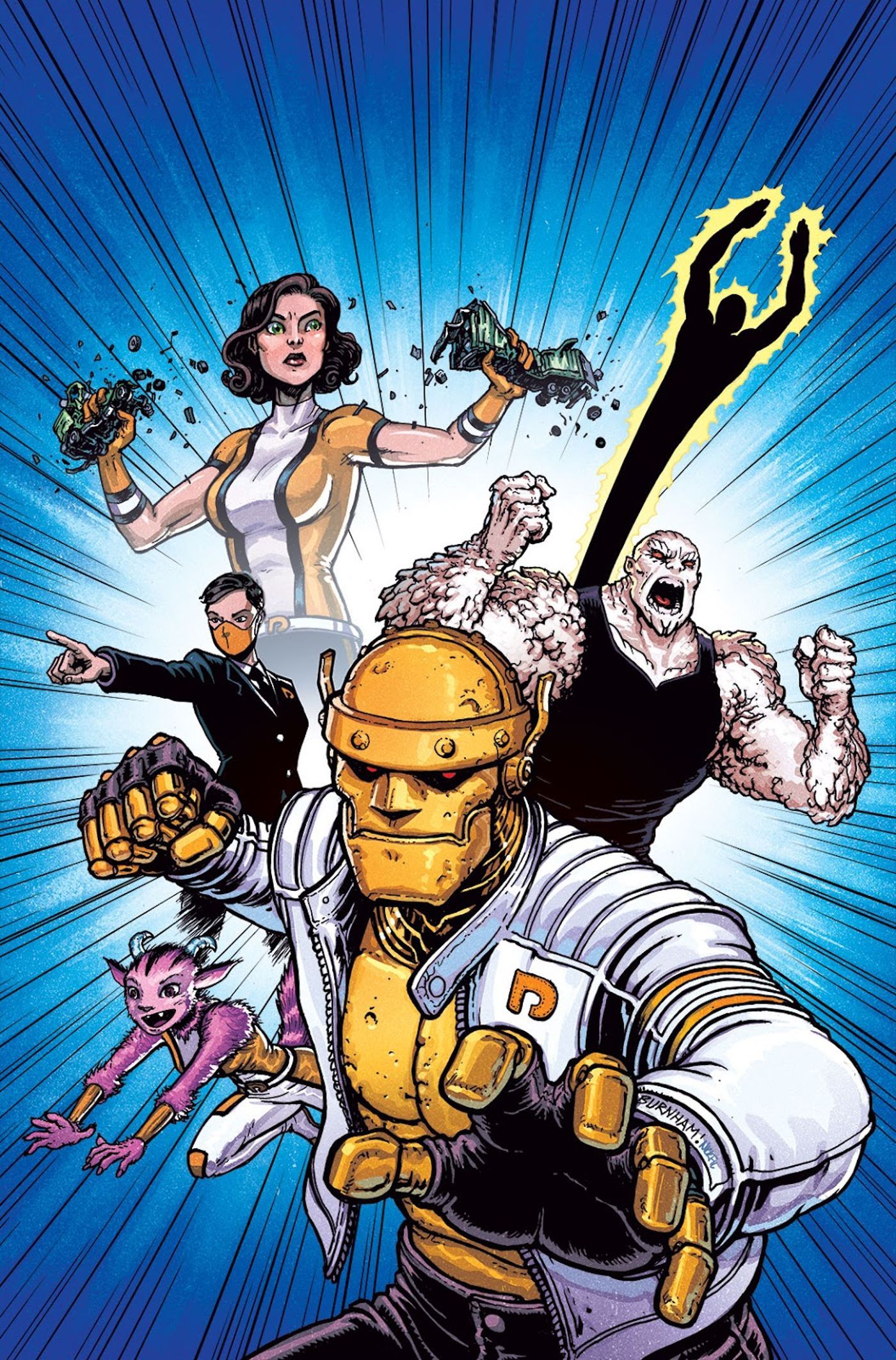 Unstoppable Doom Patrol Cover Chris Burnham DC Comics