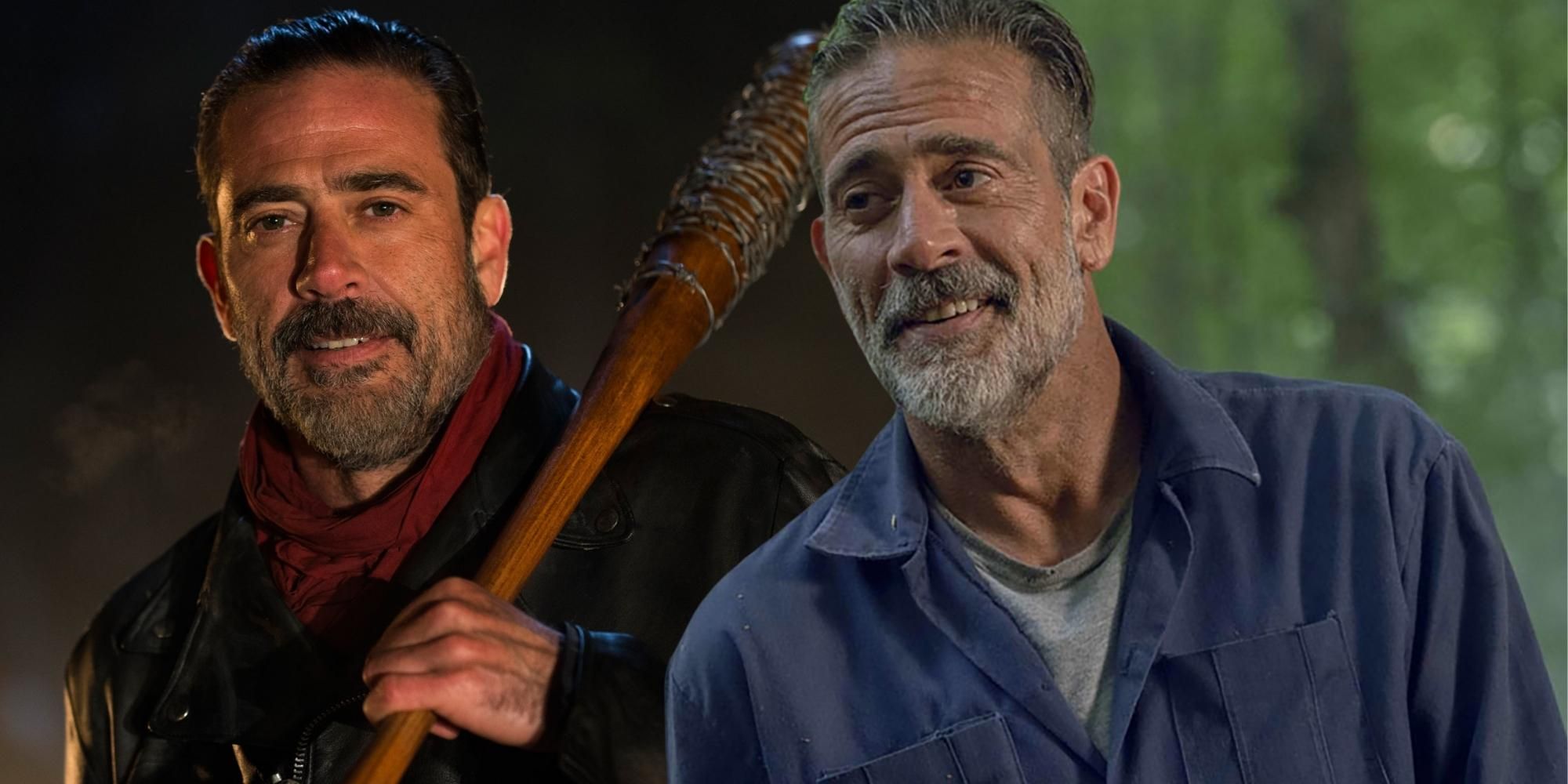 Jeffrey Dean Morgan as Negan in The Walking Dead