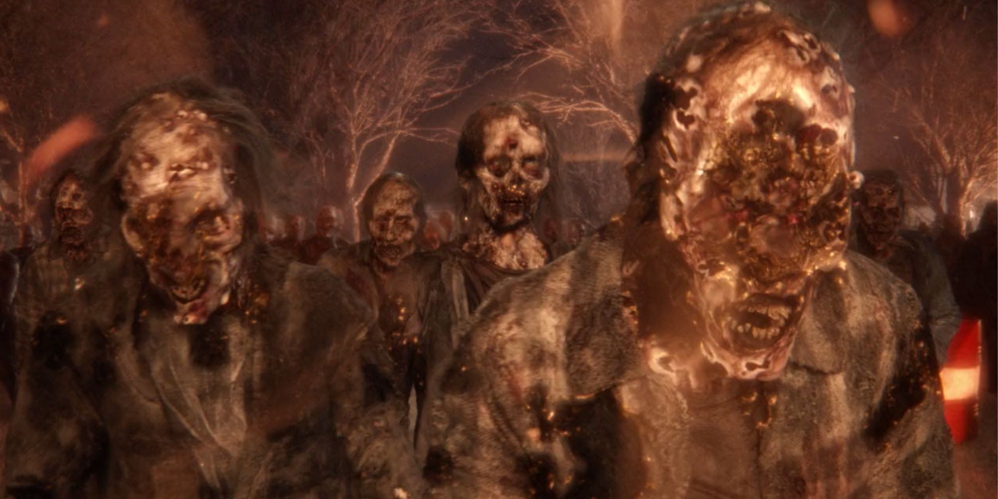 The Walking Dead finale Walker Explosion
