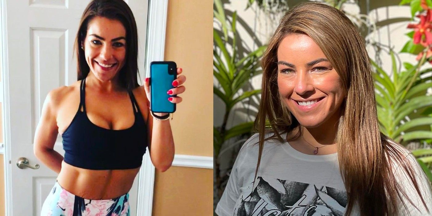 90 Day Fiance star Veronica Rodriguez's weight loss side by side comparison