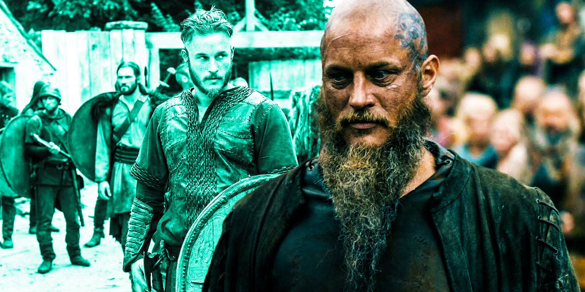 Vikings young and old ragnar