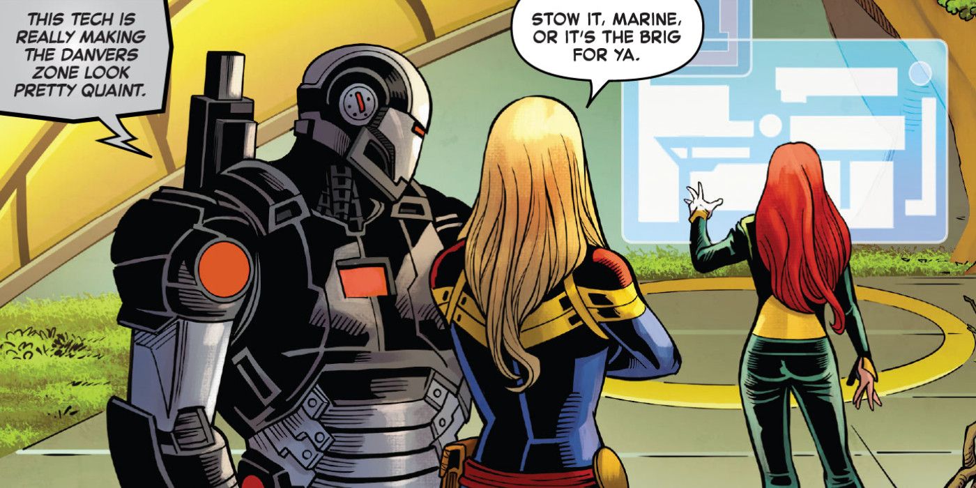 Marvel Is Already Trashing Captain Marvel's Hi-Tech Base