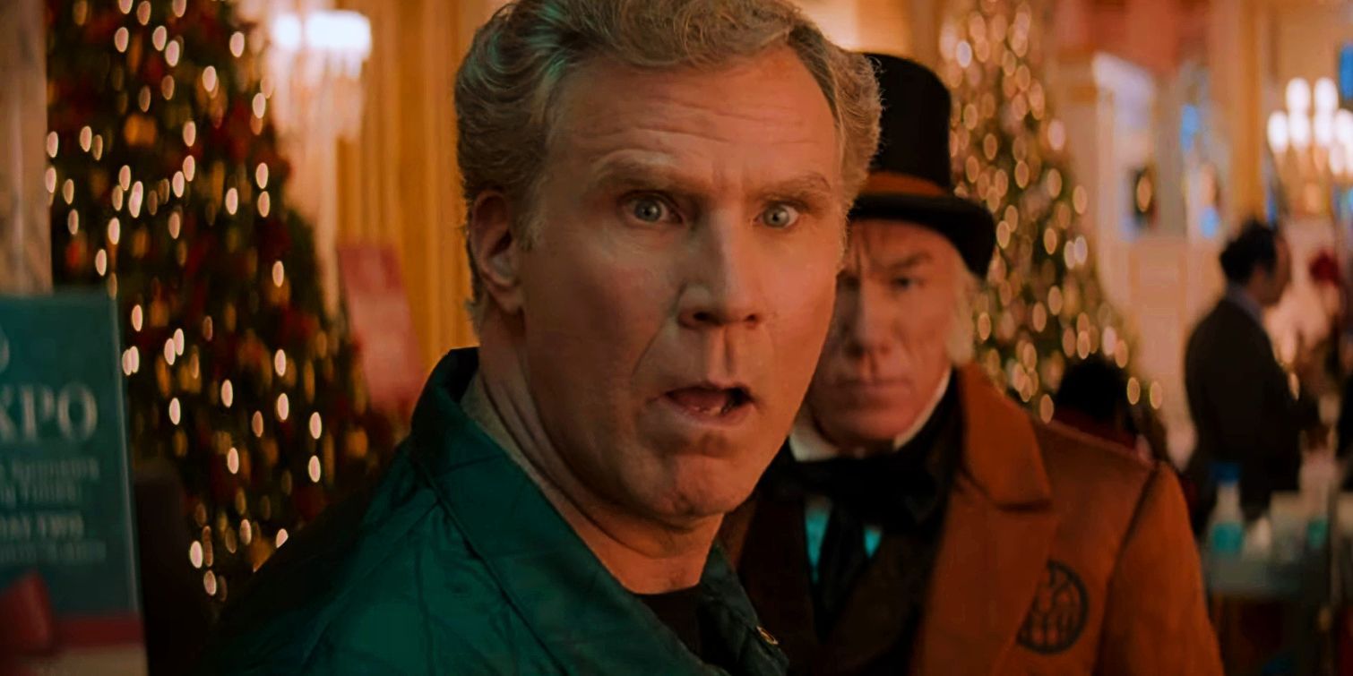 Will Ferrell looking shocked