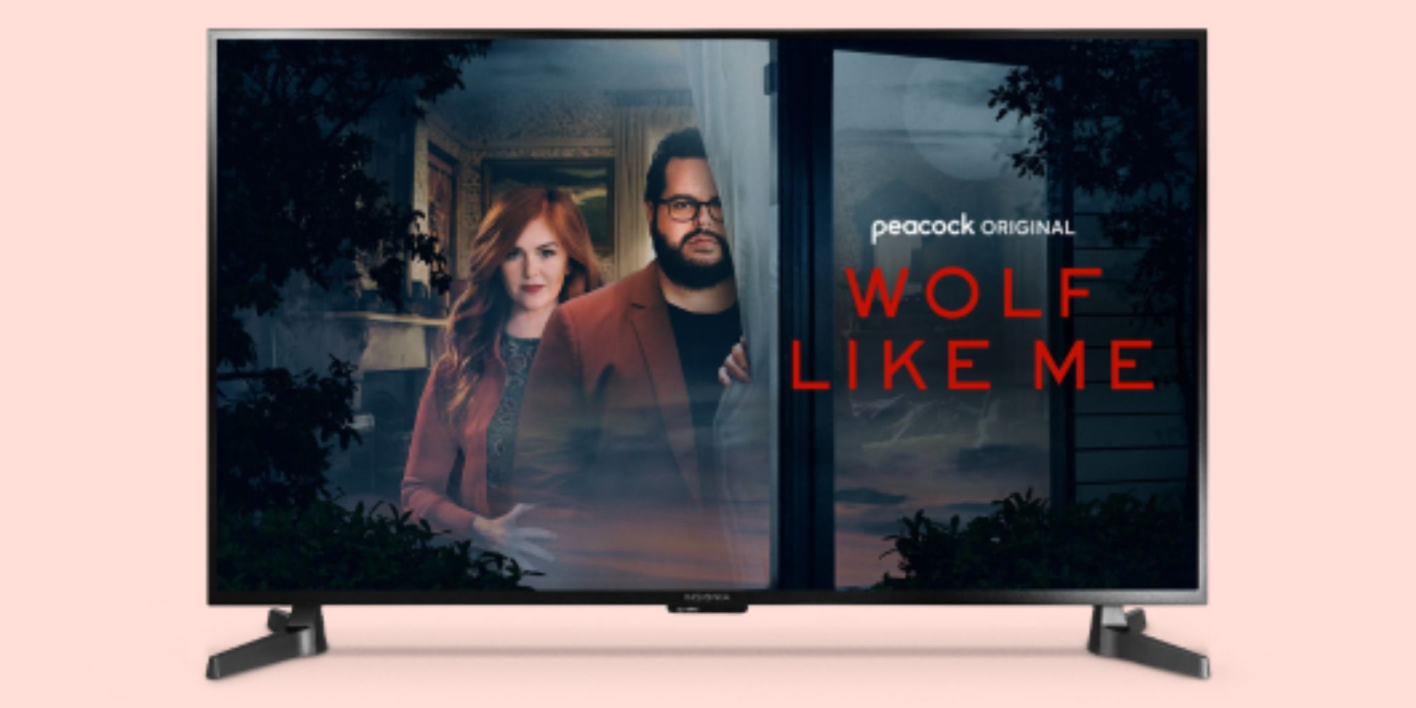 Tela de título de Wolf Like Me exibida na Amazon Fire TV