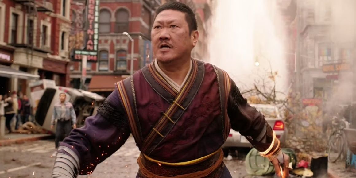 Wong on a New York street in Multiverse of Madness