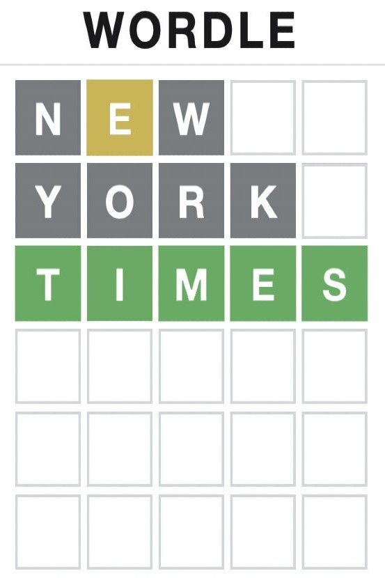 Imagen principal del juego Wordle