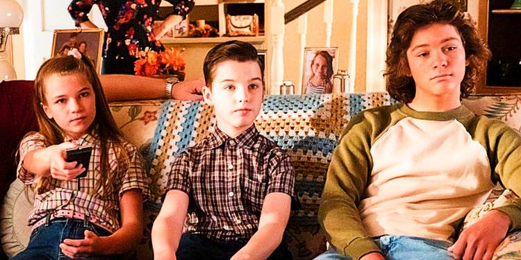 Missy, Sheldon e Georgie em Jovem Sheldon (Reprodução)