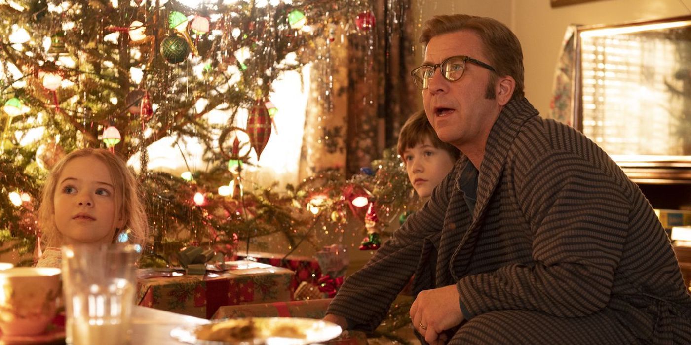 Ralphie and his kids in A Christmas Story Christmas
