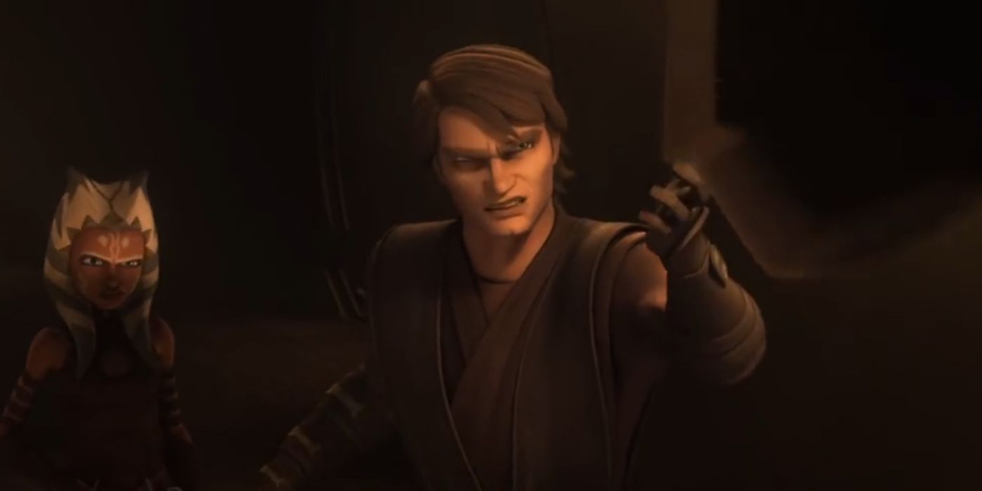 Anakin and Ahsoka arrst Rako Hardeen in The Clone Wars