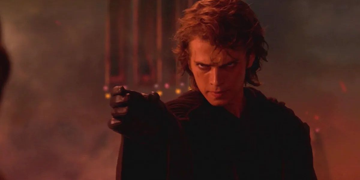 Anakin Skywalker in Revenge of the Sith.