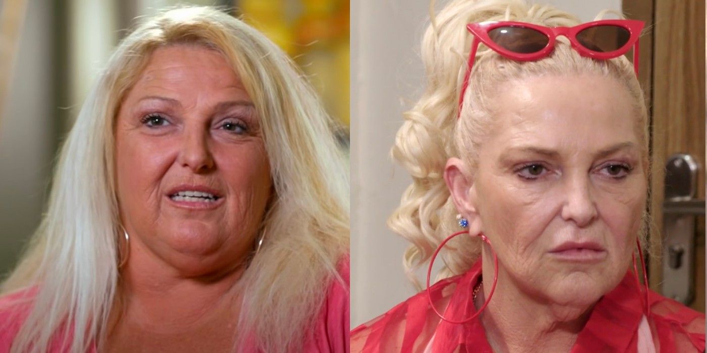 Angela Deem Before and After in 90 Day Fiancé side by side pic
