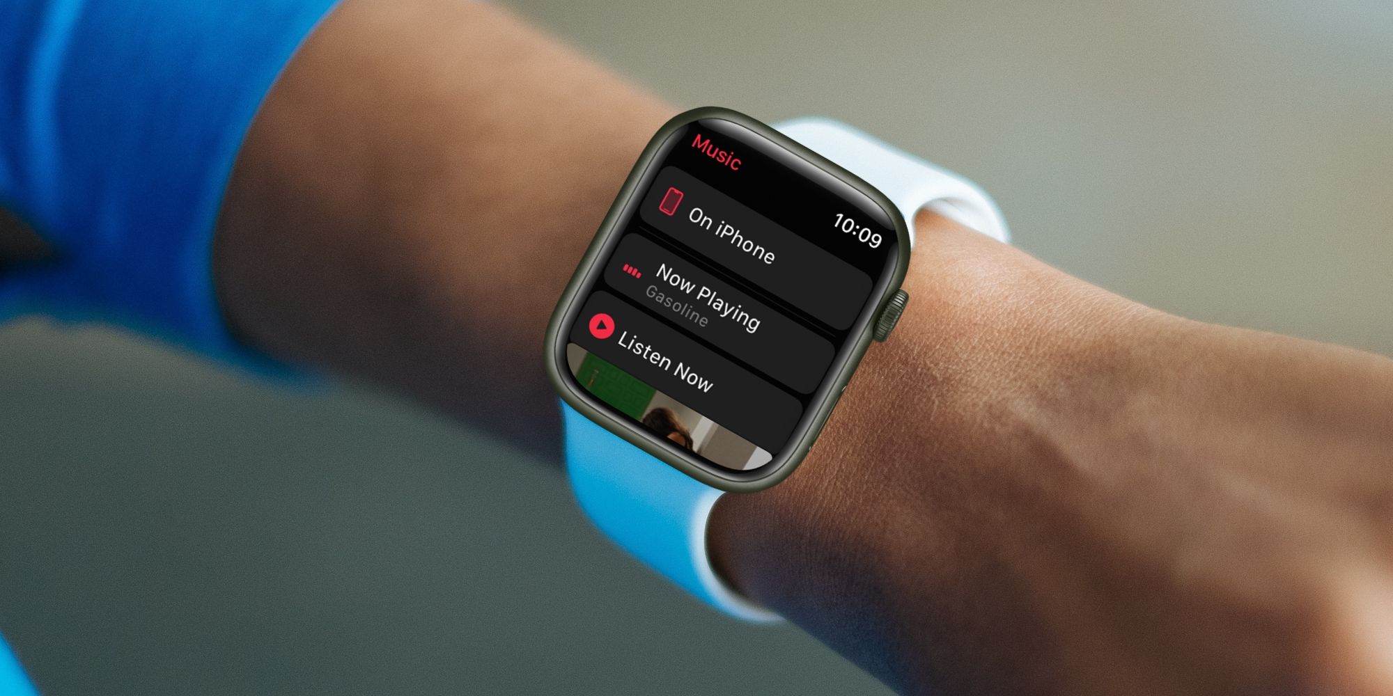 Smartwatch with apple online music