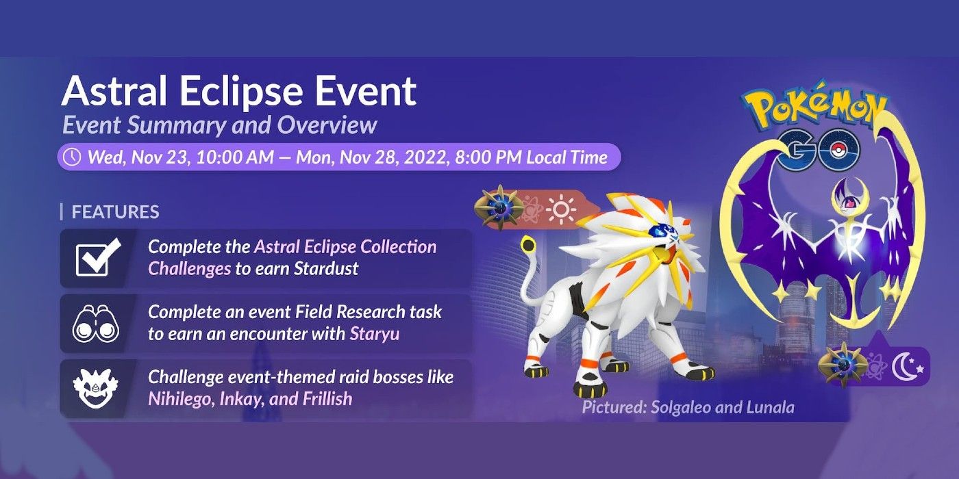 Pokémon GO Astral Eclipse Event Guide